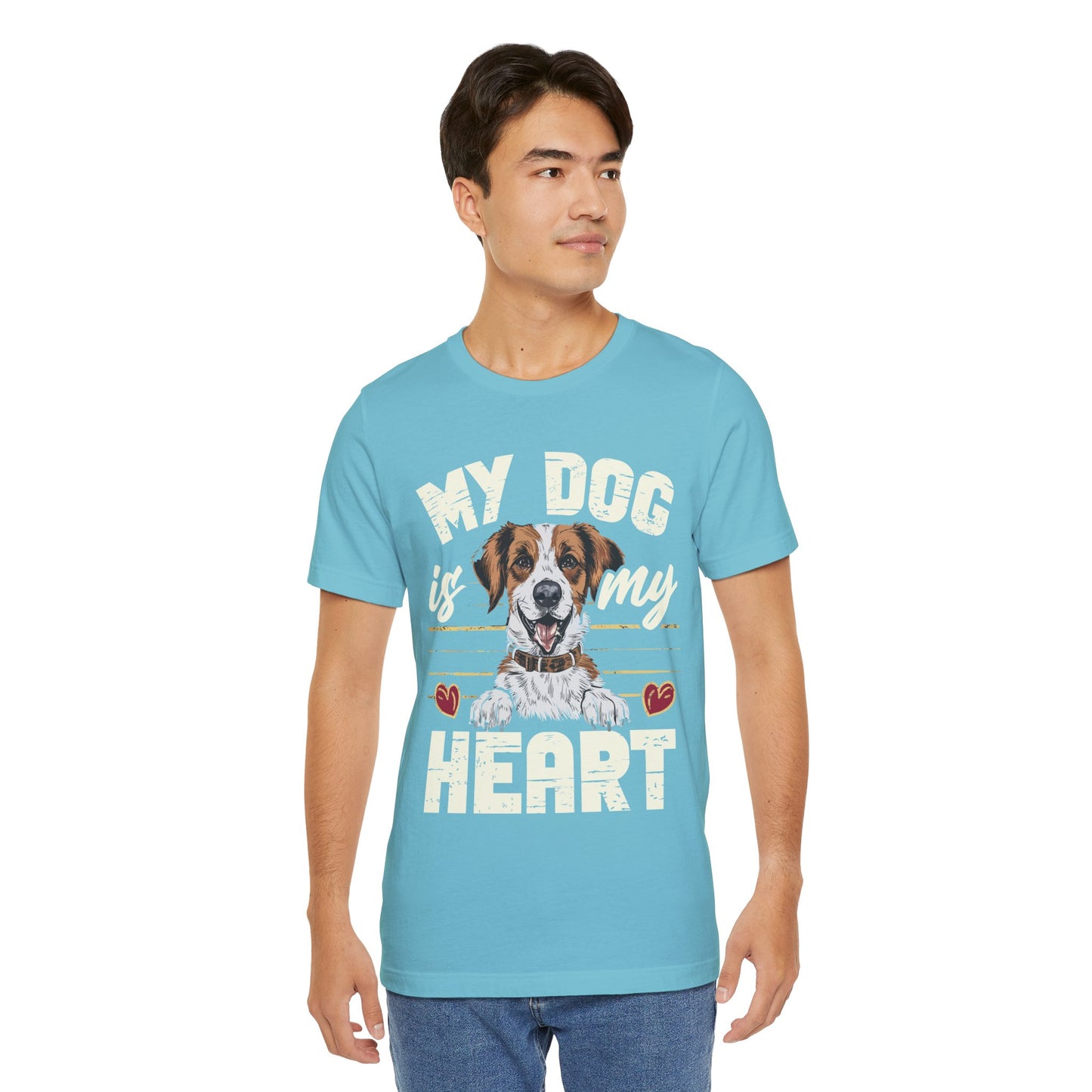 190 - My Dog Is My Heart - T-shirt