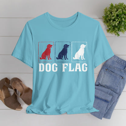 51 - Dog Flag - T-shirt