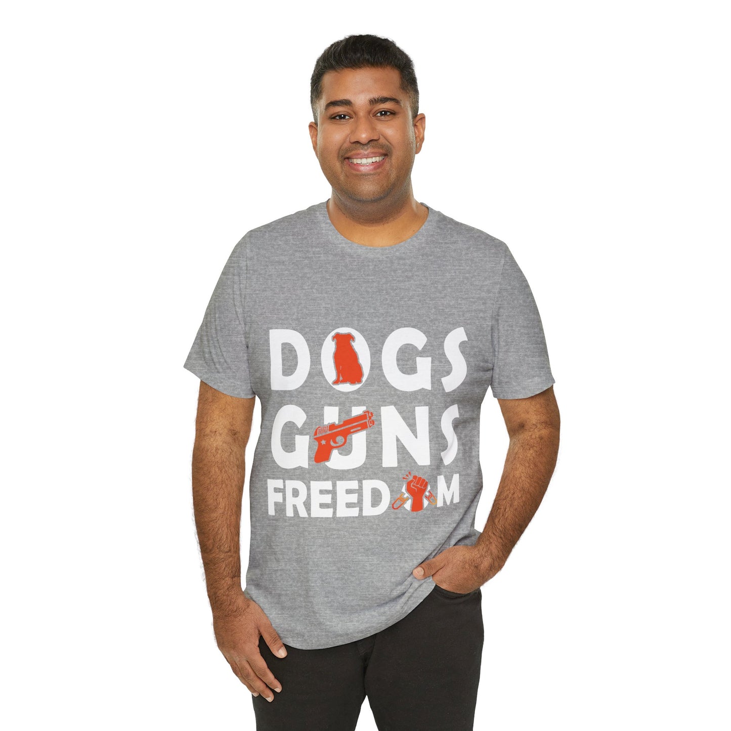 99 - Dogs Guns - T-shirt