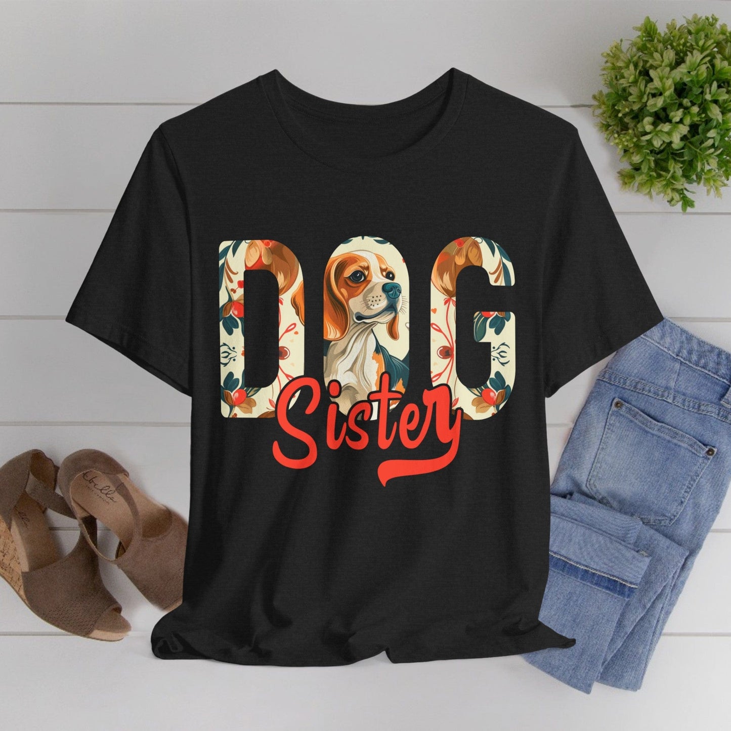 100 - Dog Sister - T-shirt