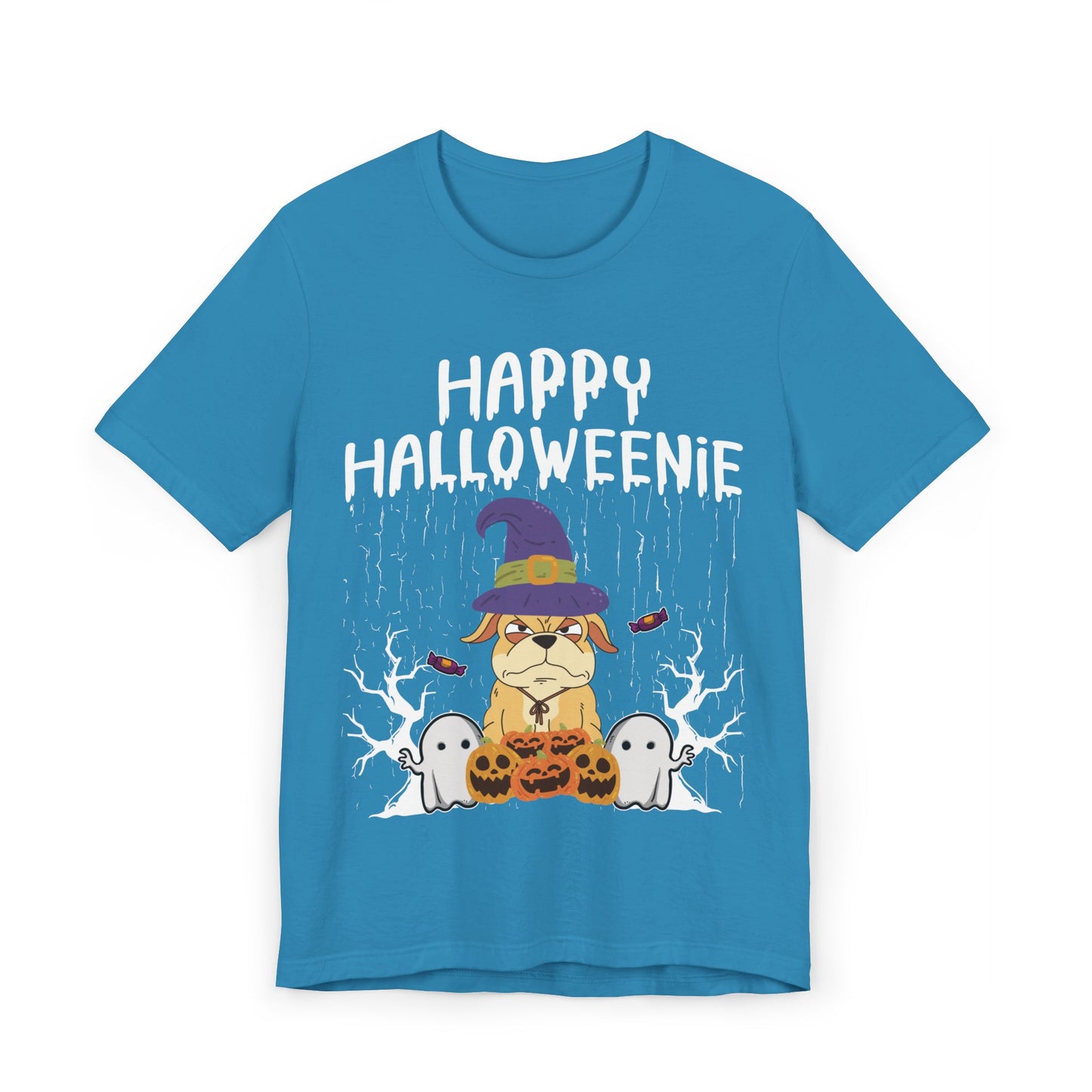 28 - Happy Halloweenie - T-shirt