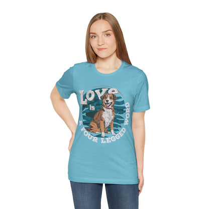 187 - A Four Legged Word - T-shirt