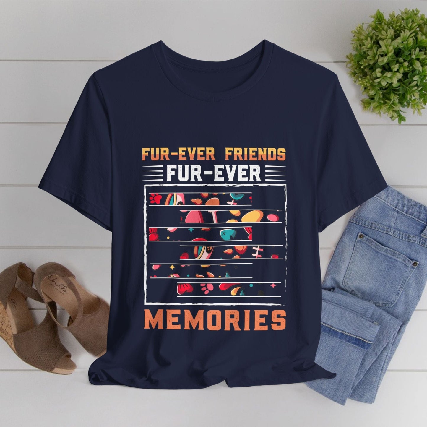 115 - Fur-Ever Friends - T-shirt