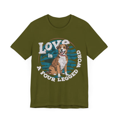 187 - A Four Legged Word - T-shirt