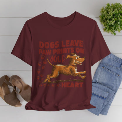 168 - Dogs Leave Paw - T-shirt