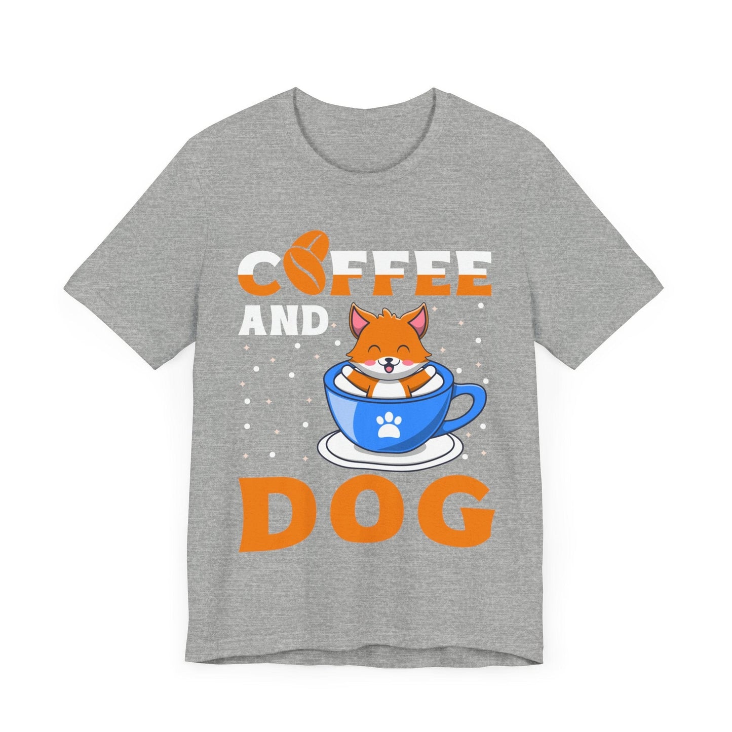 120 - Coffee and Dog - T-shirt