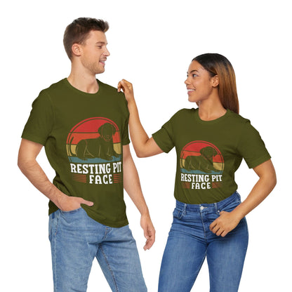 142 - Resting Pit Face - T-shirt