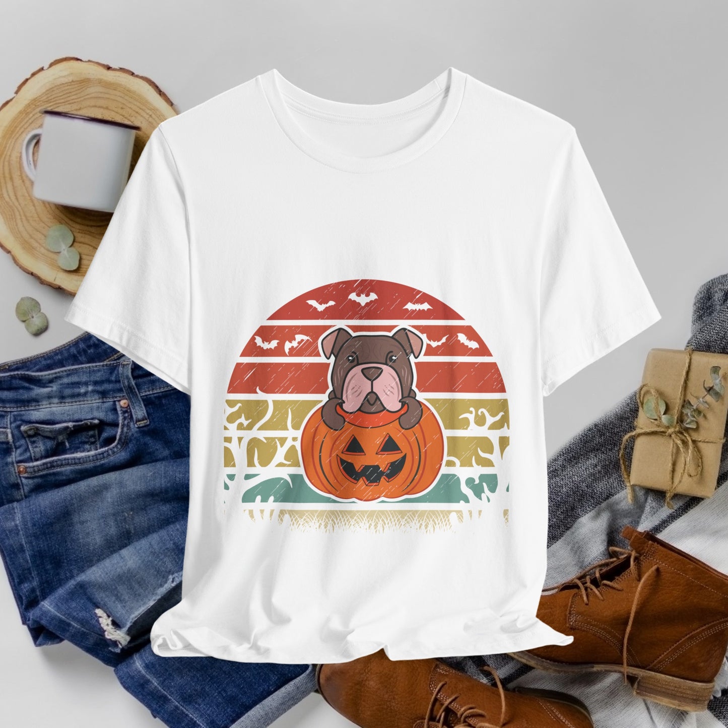 59 - Little Pumpkin Dog - T-shirt