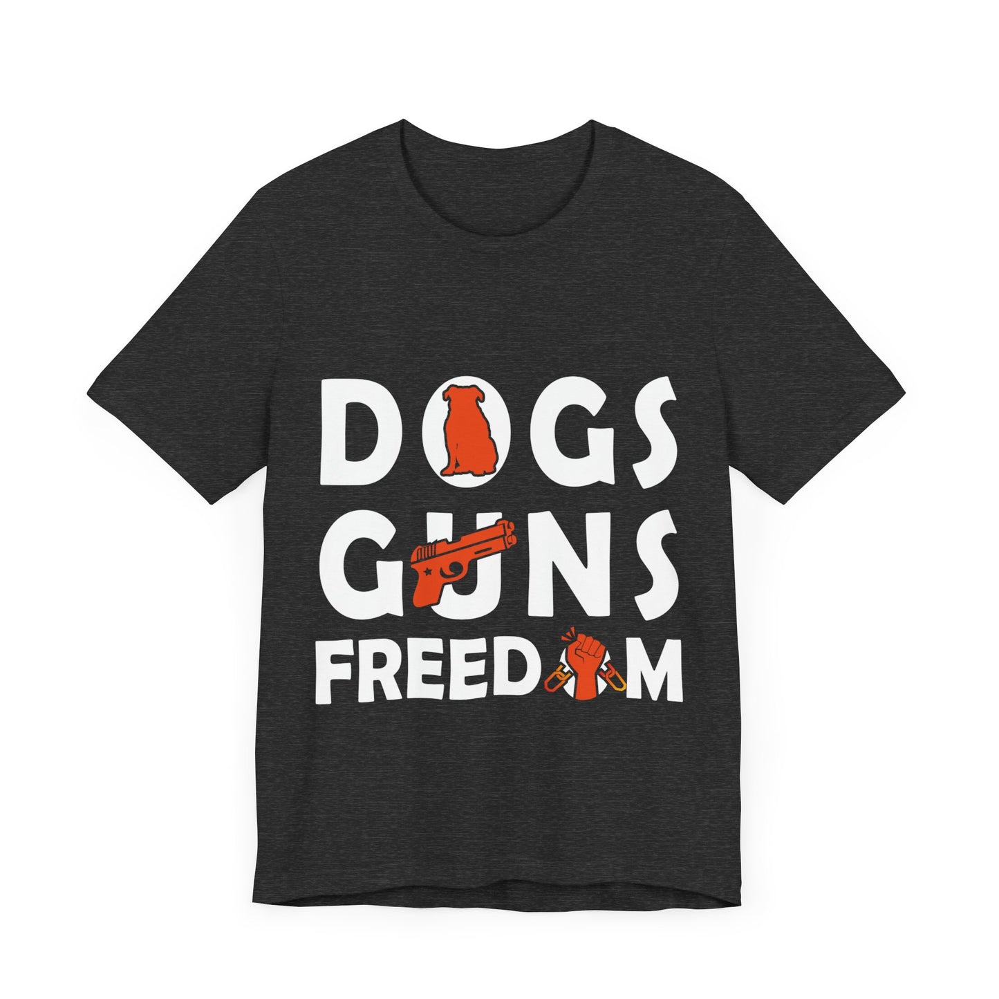 99 - Dogs Guns - T-shirt