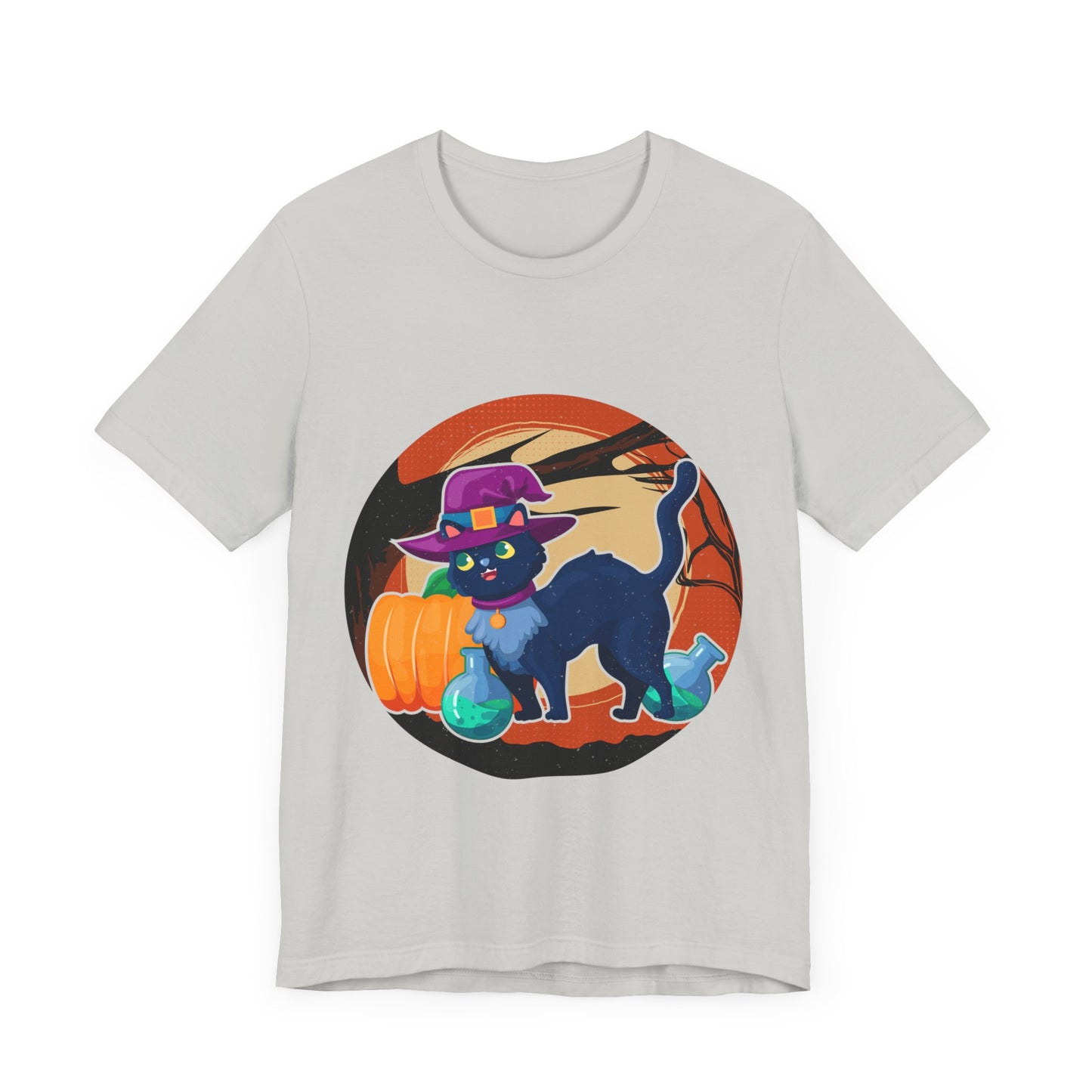 33 - Halloween Cat - T-shirt