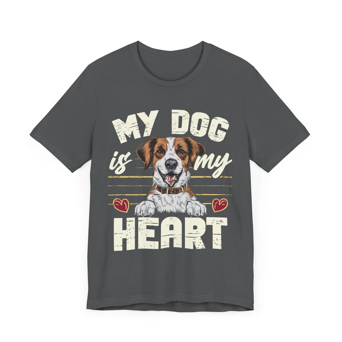 190 - My Dog Is My Heart - T-shirt