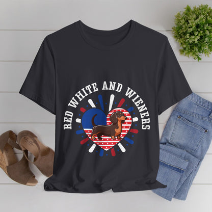 77 - Red White and Wieners - T-shirt