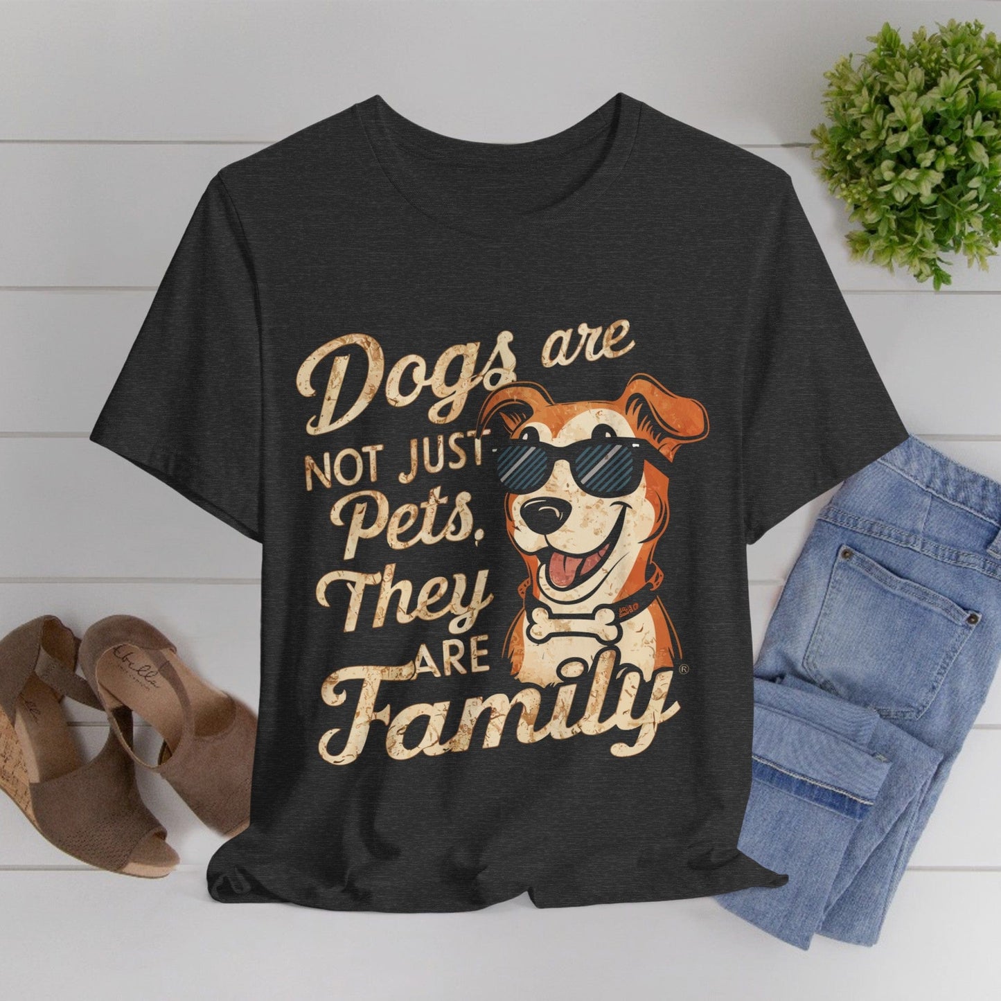 165 - Dogs are Not Just Pets - T-shirt