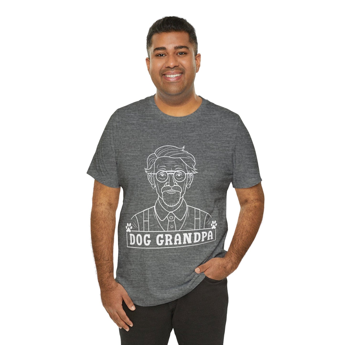 102 - Dog Grandpa - T-shirt