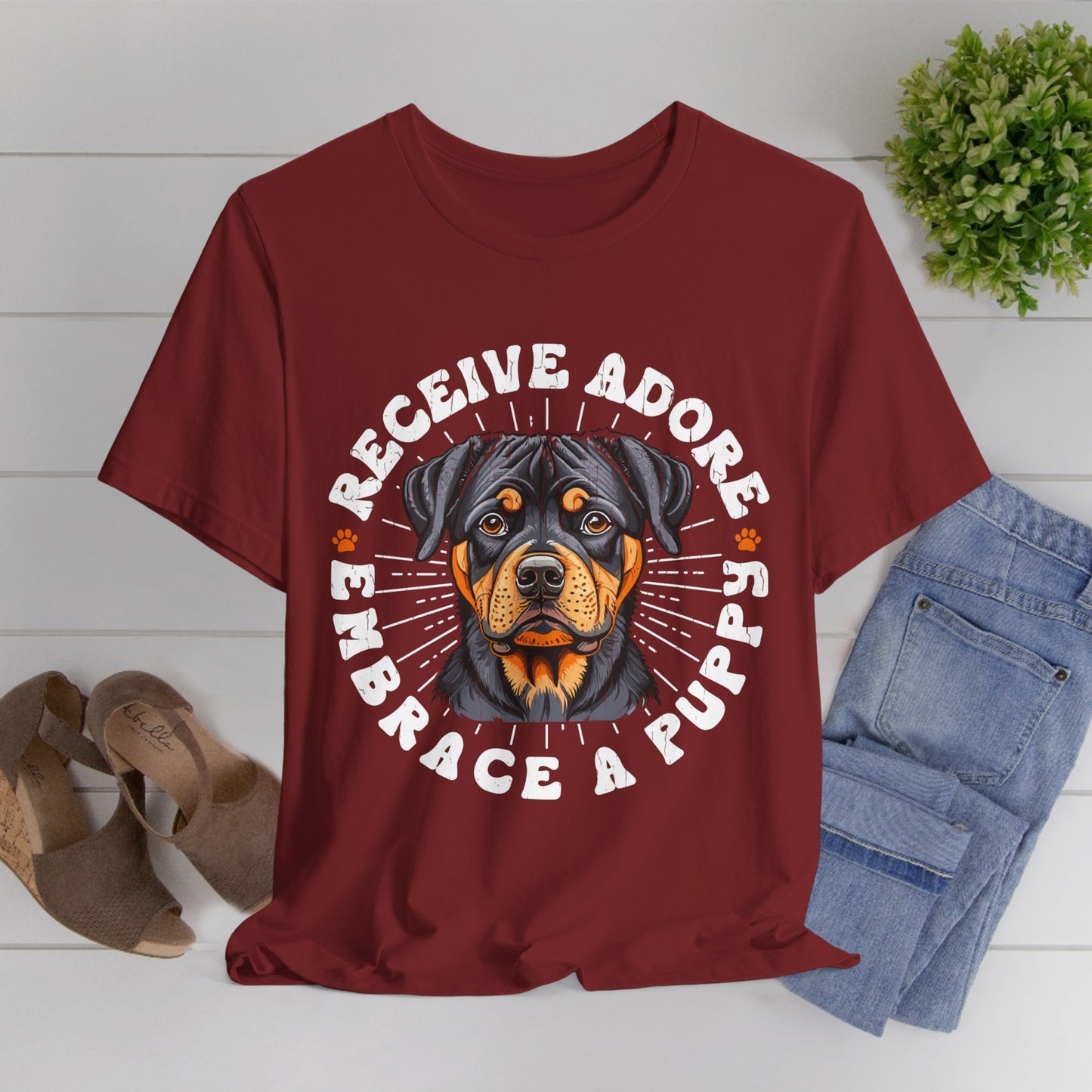 27 - Embrace a Puppy - T-shirt