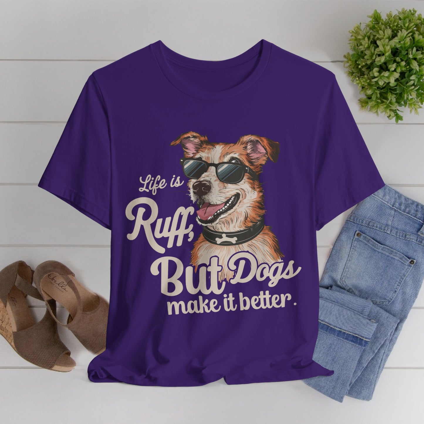 181 - Dogs Make It Better - T-shirt