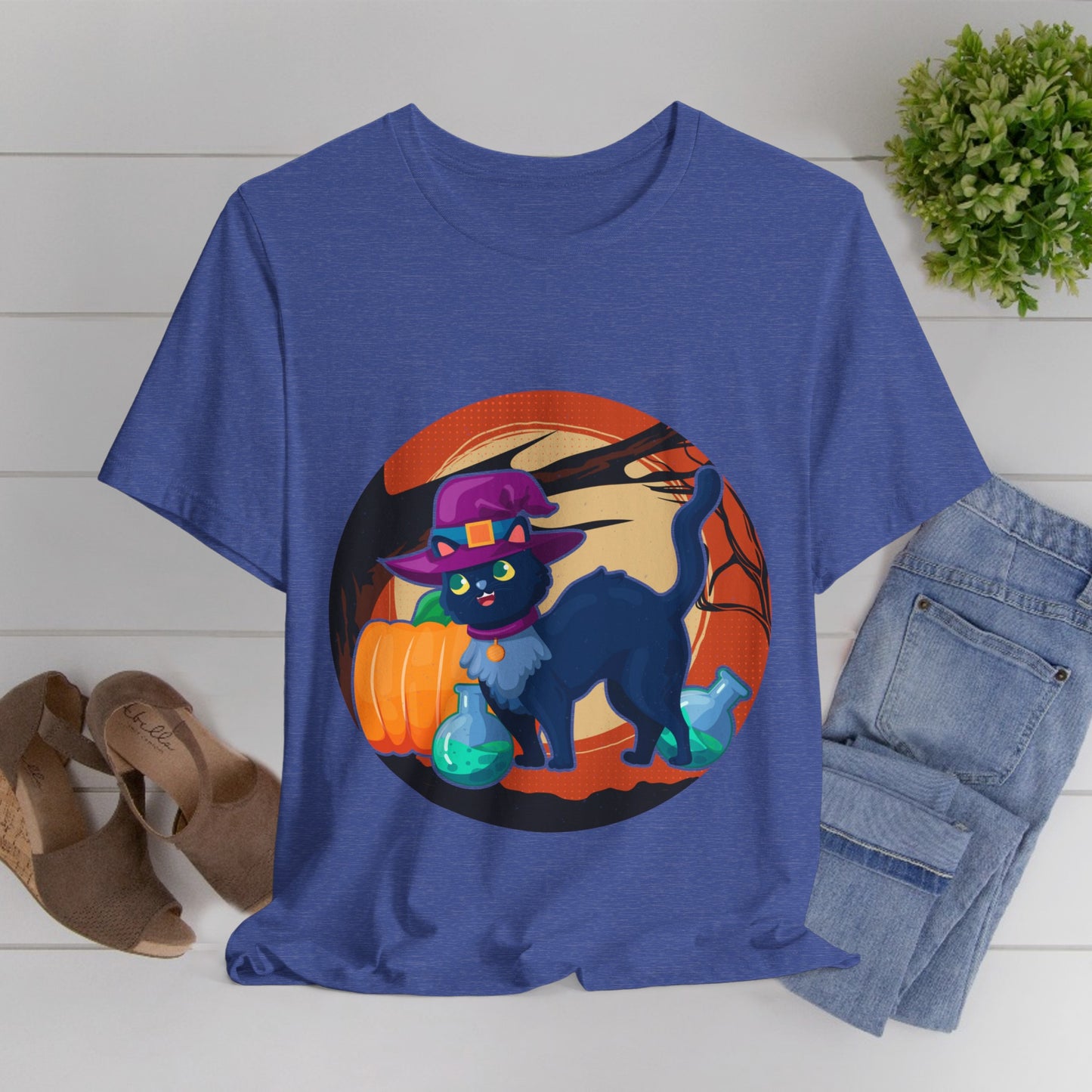 33 - Halloween Cat - T-shirt