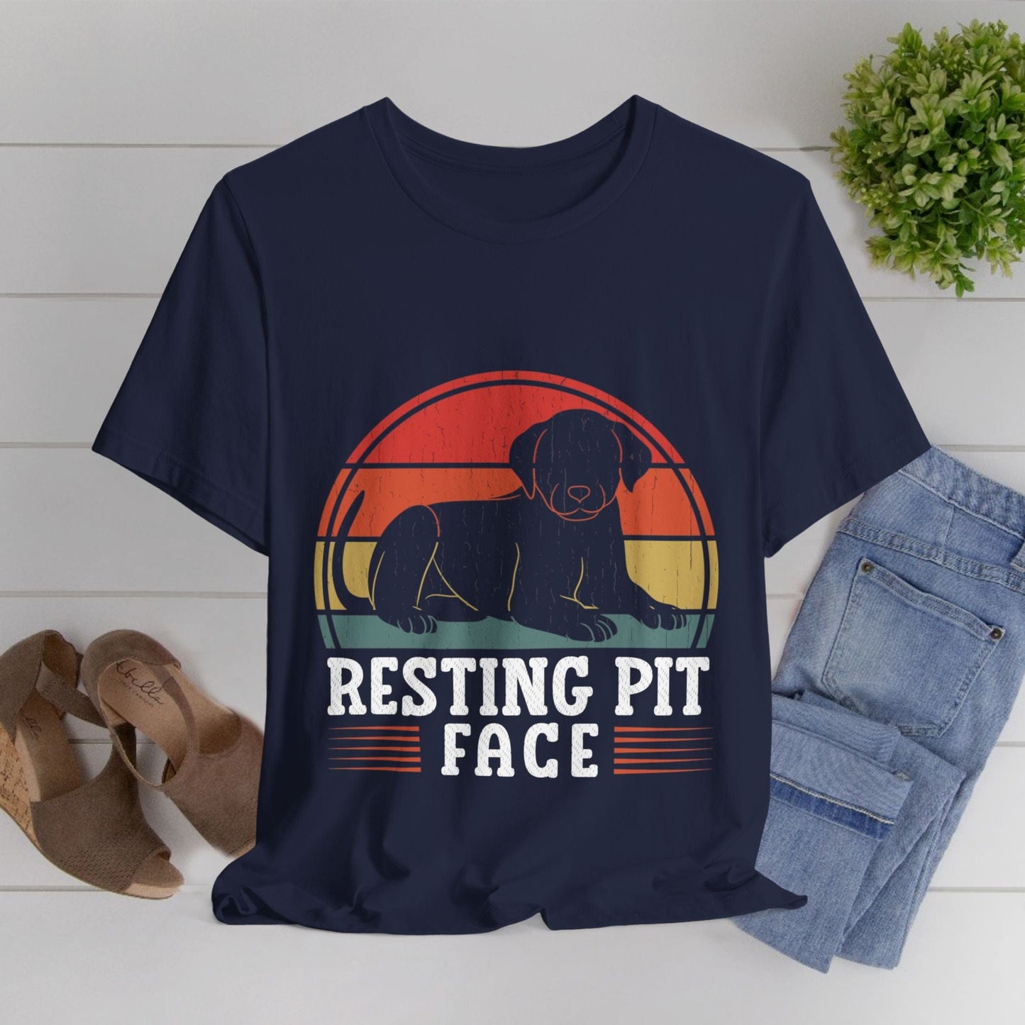 142 - Resting Pit Face - T-shirt