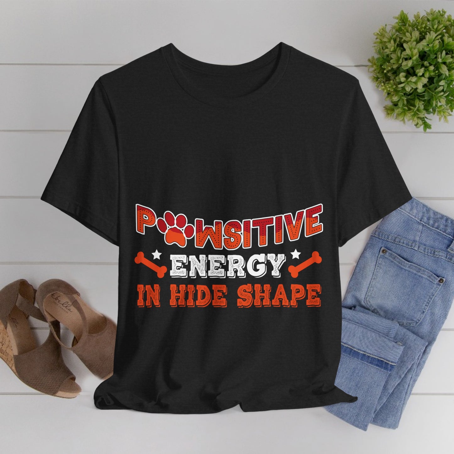 34 - Pawsitive Energy - T-shirt