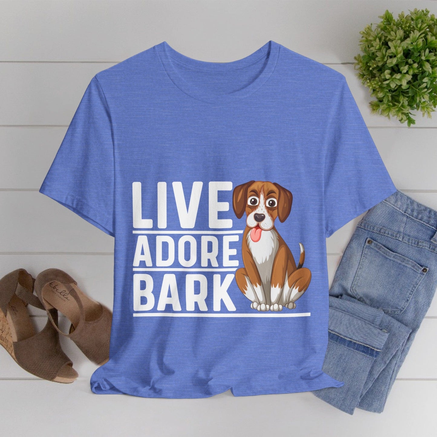 10 - Live Adore Bark - T-shirt