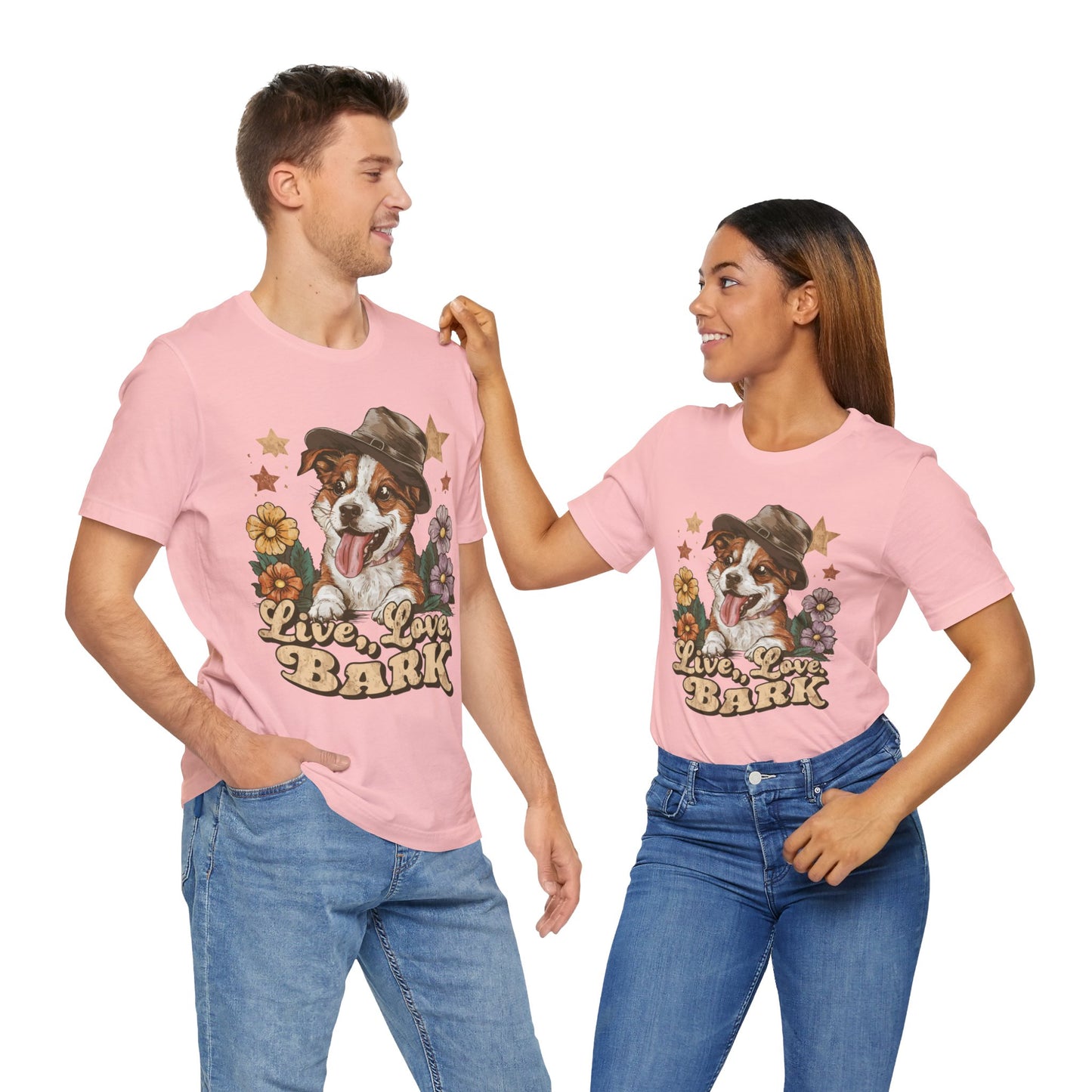 186 - Live Love Bark - T-shirt