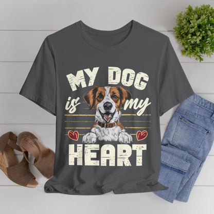 190 - My Dog Is My Heart - T-shirt