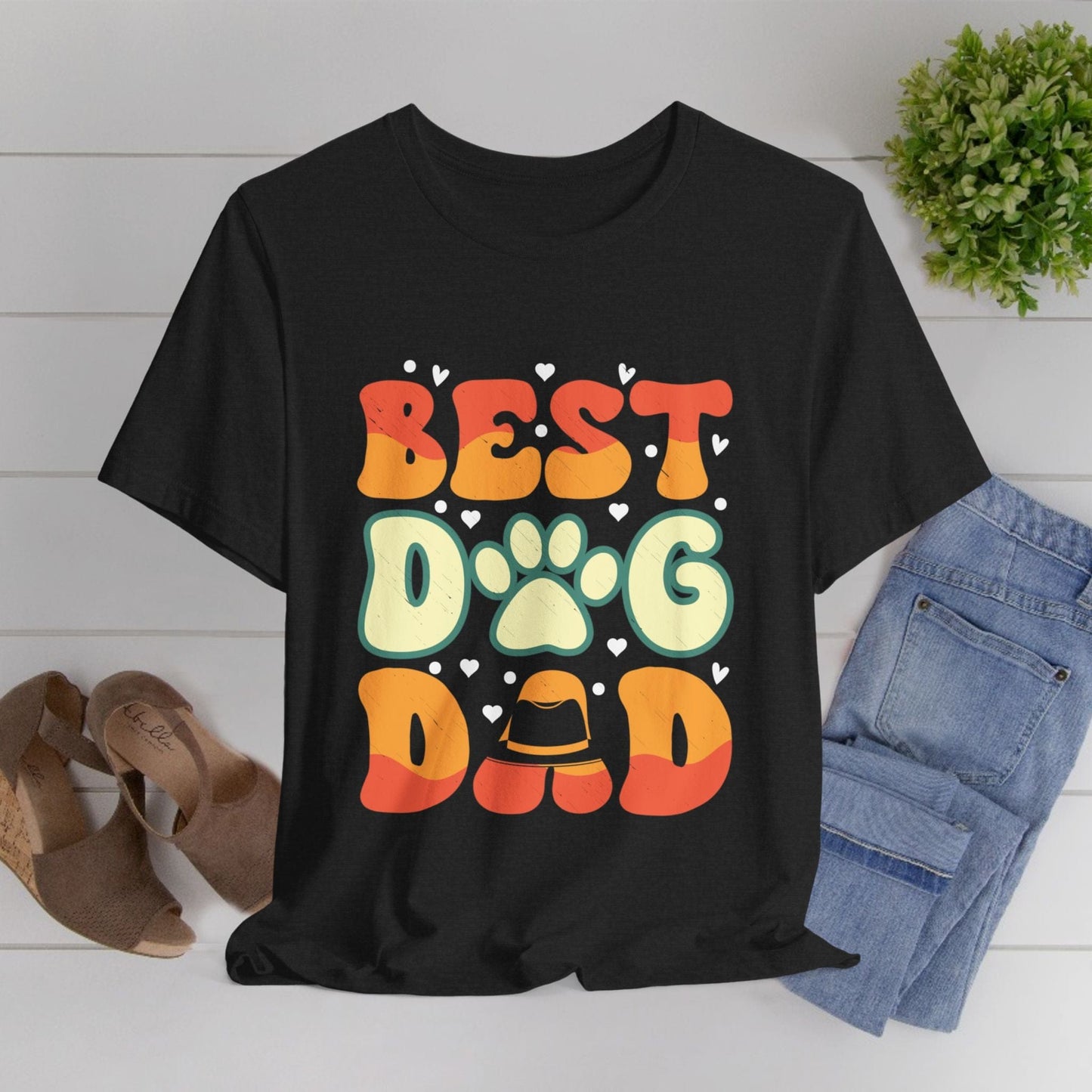 140 - Best Dog Dad - T-shirt