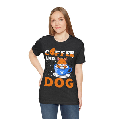 120 - Coffee and Dog - T-shirt