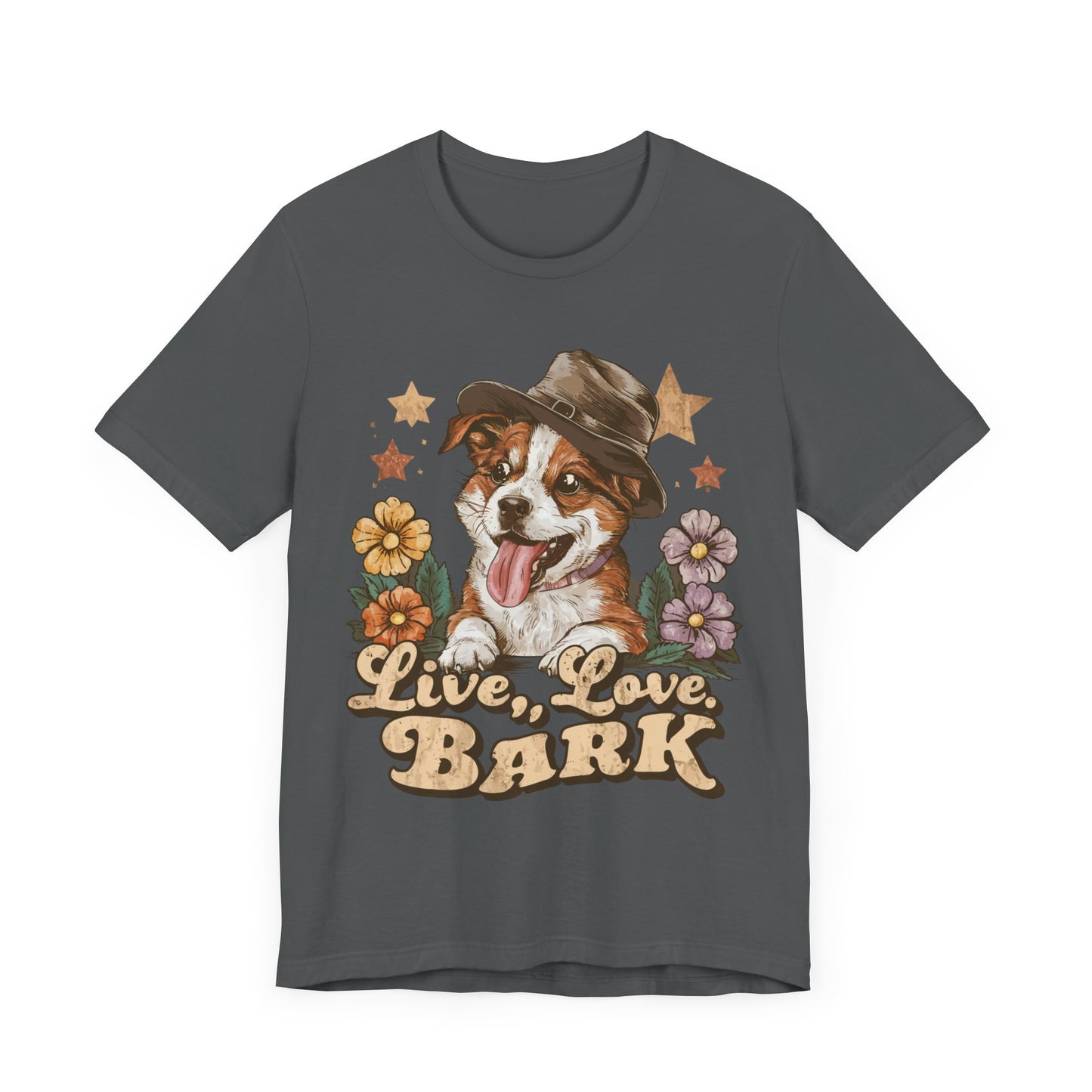 186 - Live Love Bark - T-shirt