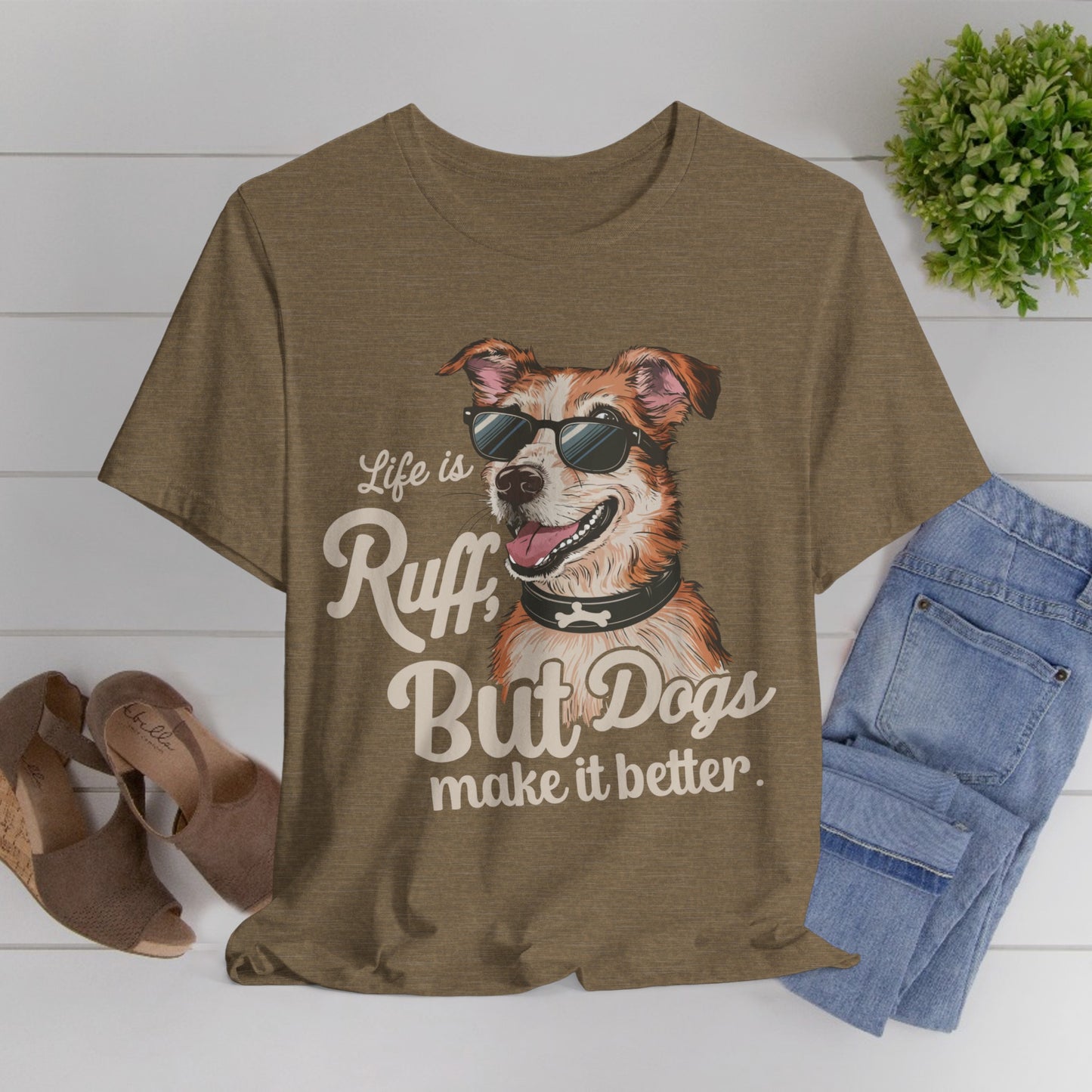 181 - Dogs Make It Better - T-shirt