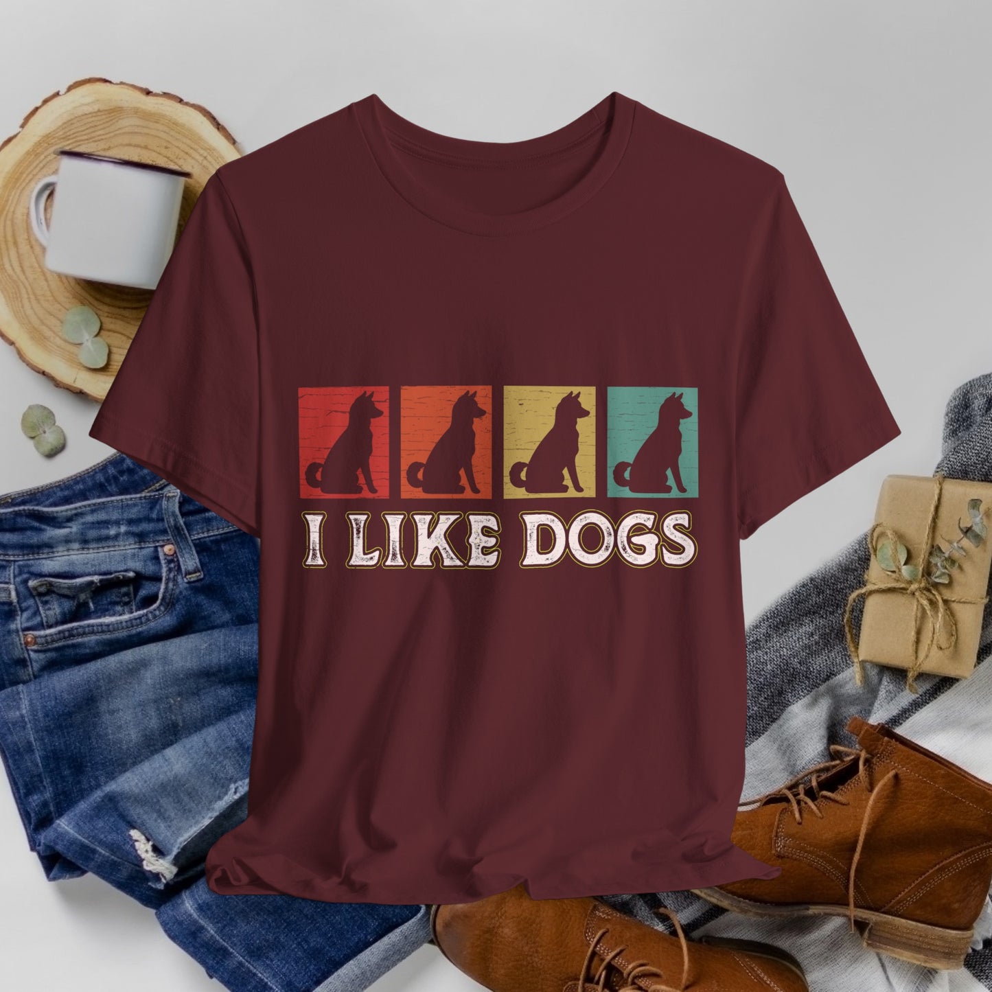 61 - I Like Dogs - T-shirt