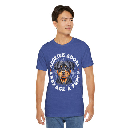 27 - Embrace a Puppy - T-shirt