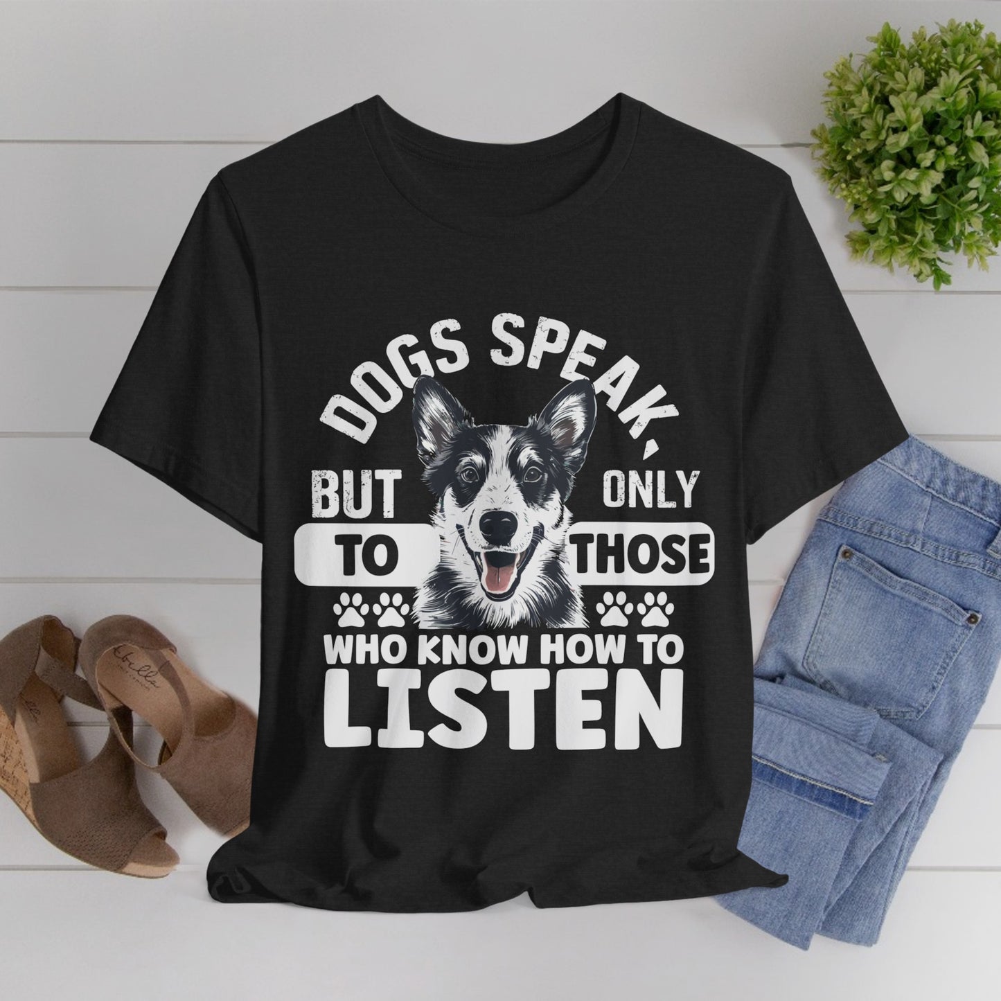 170 - Dogs Speak - T-shirt