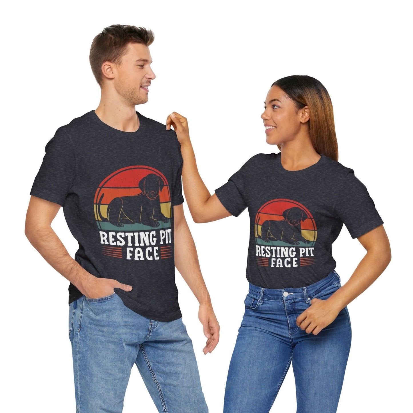 142 - Resting Pit Face - T-shirt