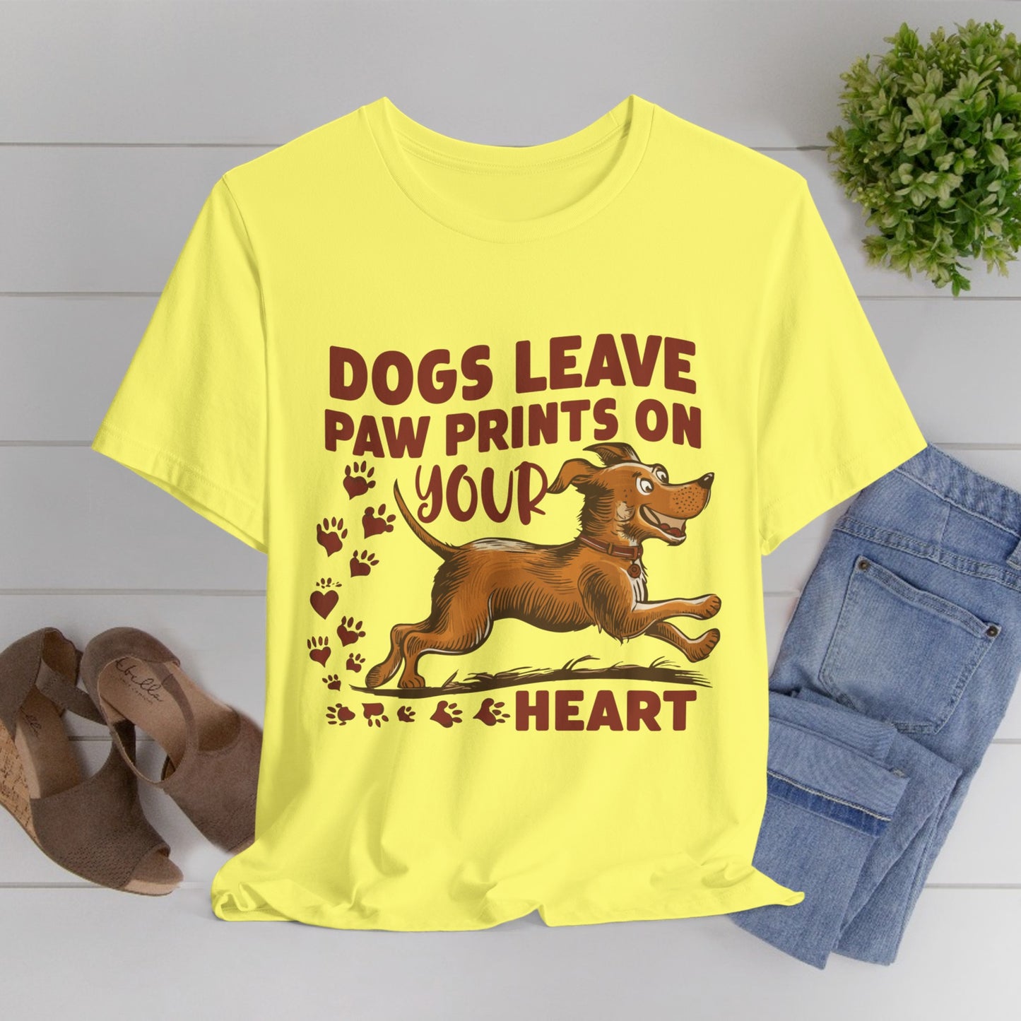 168 - Dogs Leave Paw - T-shirt