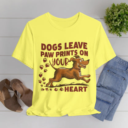 168 - Dogs Leave Paw - T-shirt