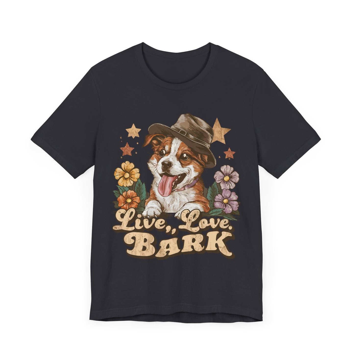 186 - Live Love Bark - T-shirt