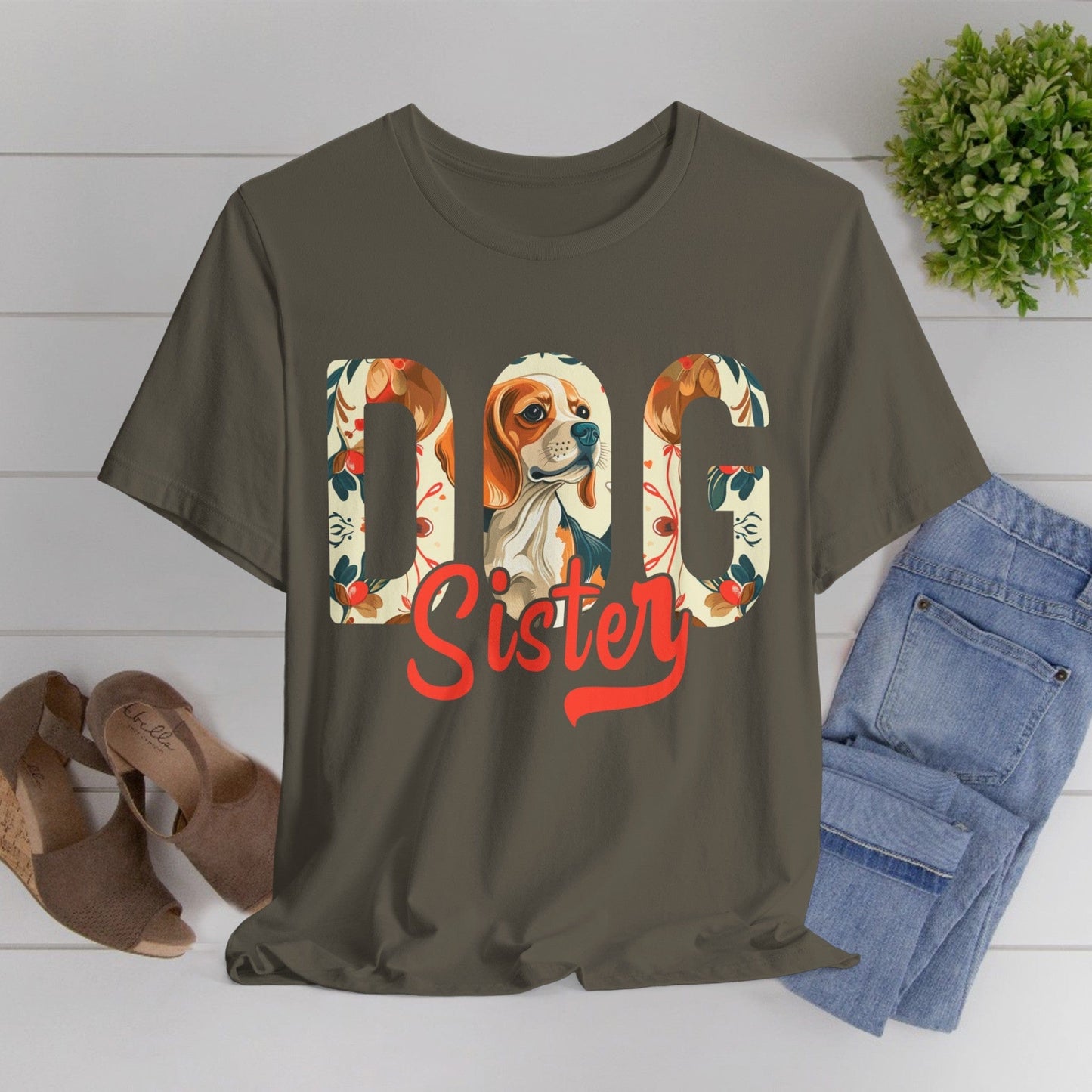 100 - Dog Sister - T-shirt