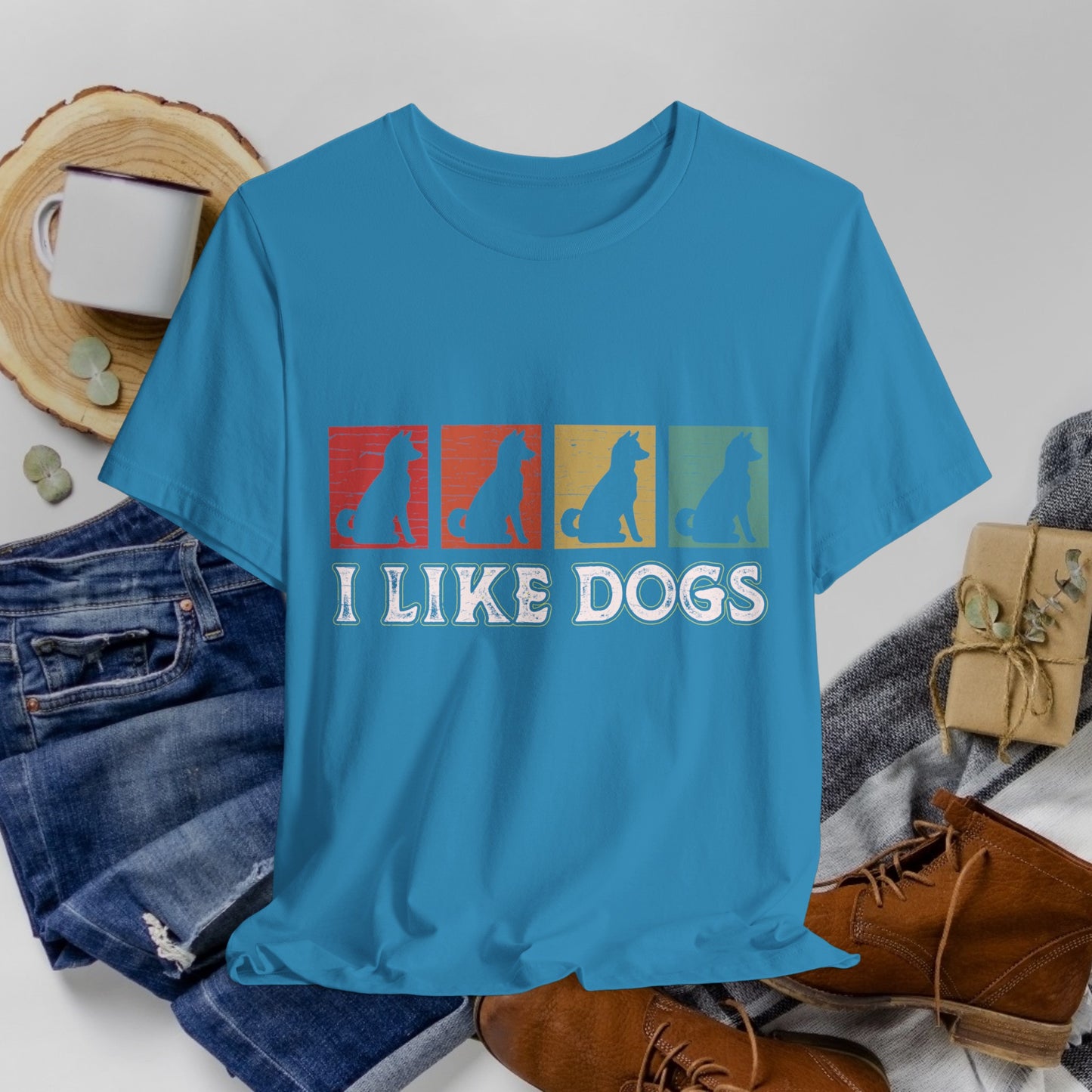 61 - I Like Dogs - T-shirt