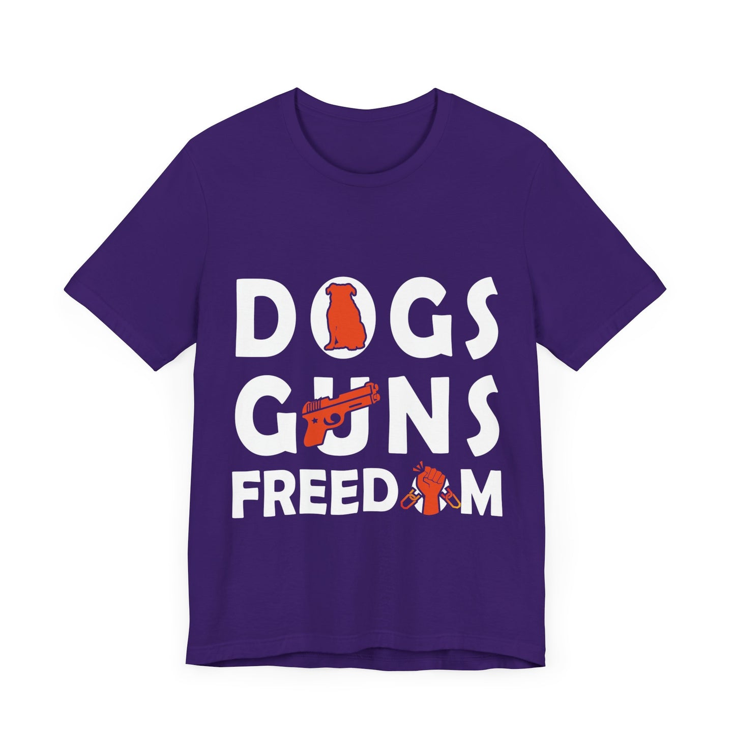 99 - Dogs Guns - T-shirt