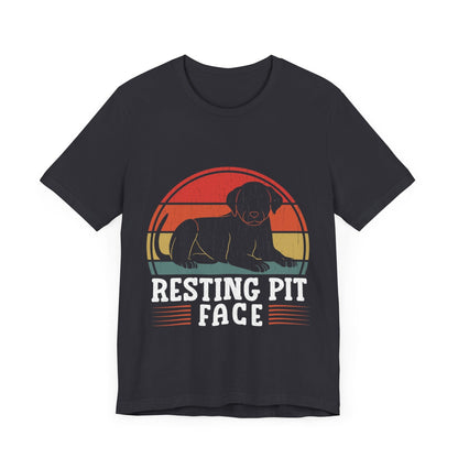 142 - Resting Pit Face - T-shirt