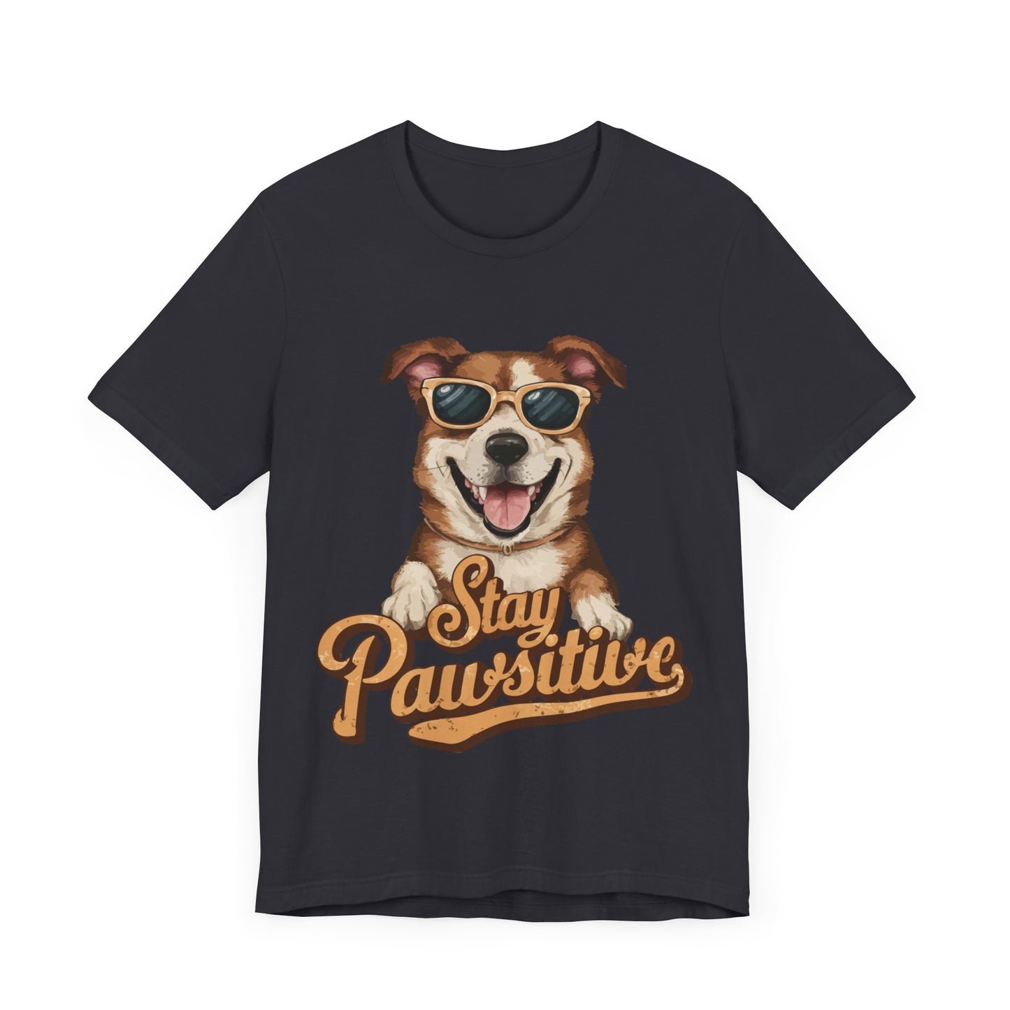 196 - Stay Pawsitive - T-shirt