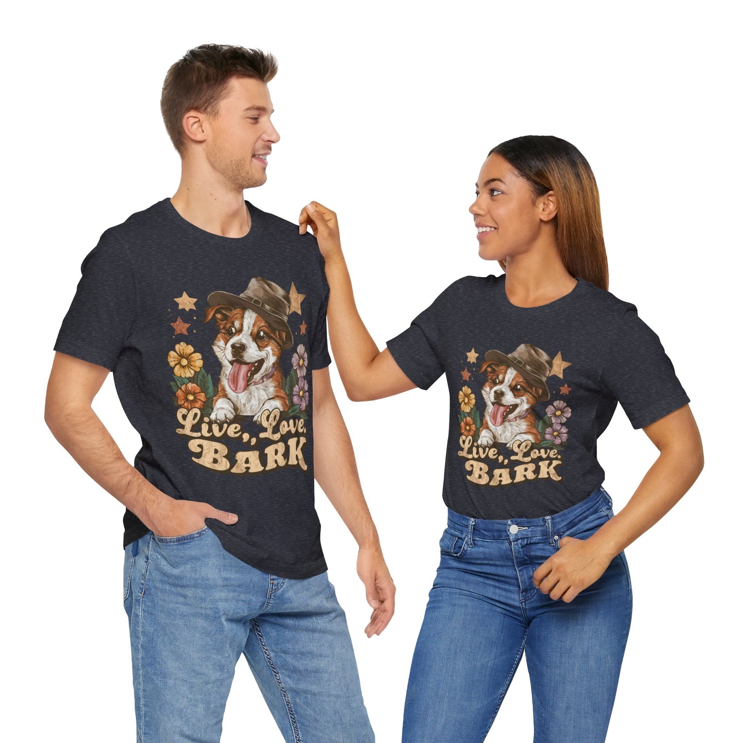 186 - Live Love Bark - T-shirt