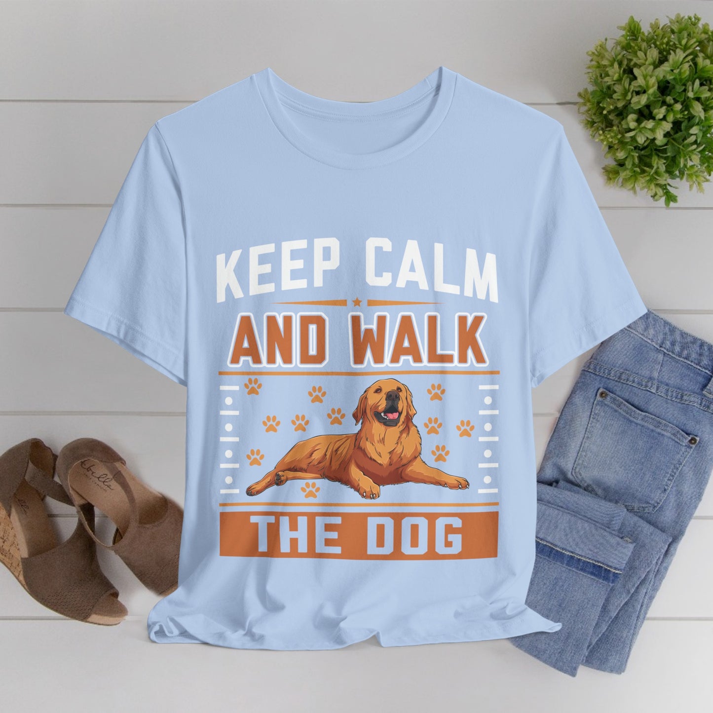 80 - Keep Calm and Walk - T-shirt