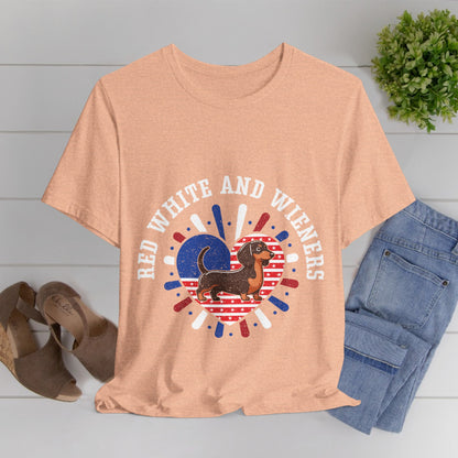 77 - Red White and Wieners - T-shirt