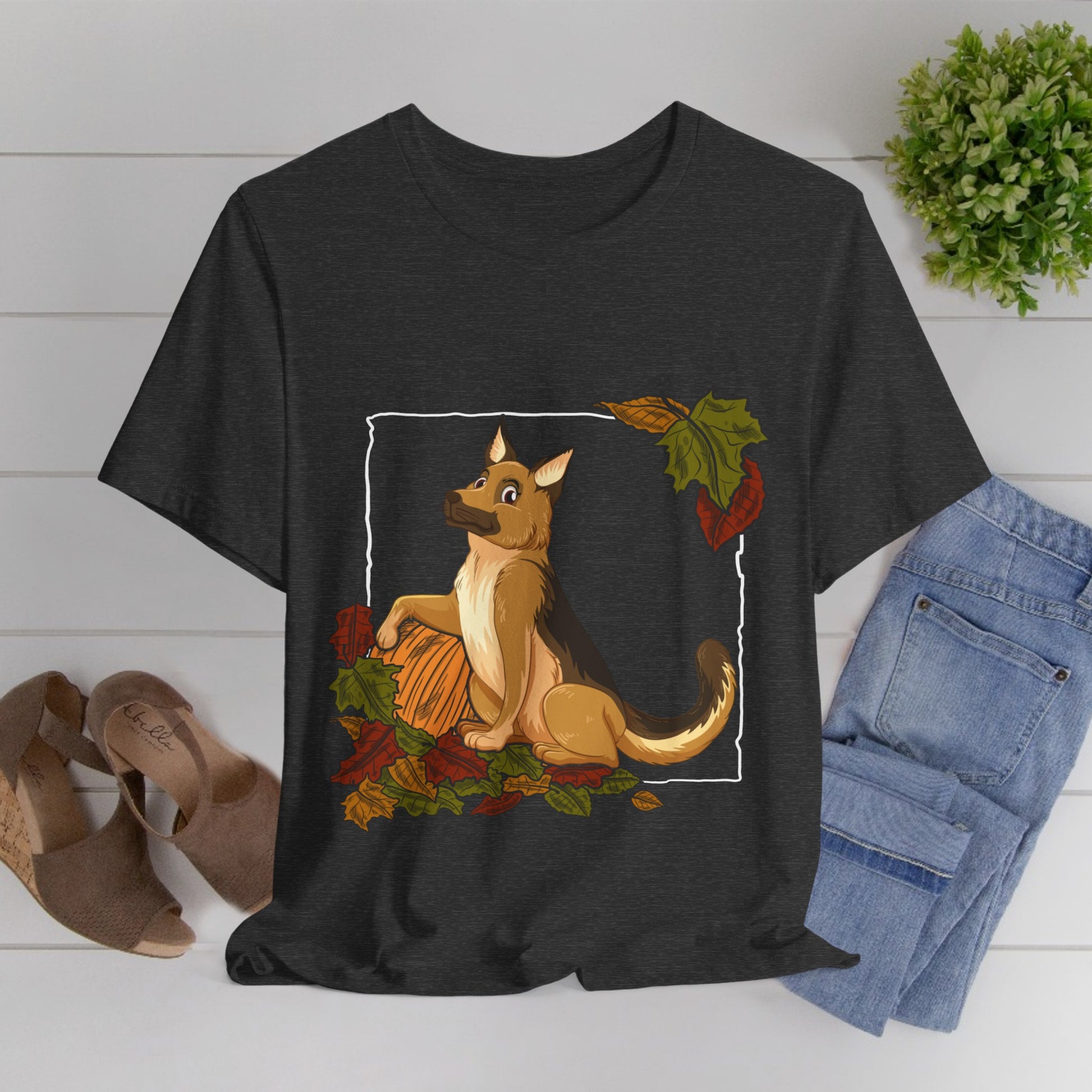 Soft cotton and quality print most loyal dog - tshirt