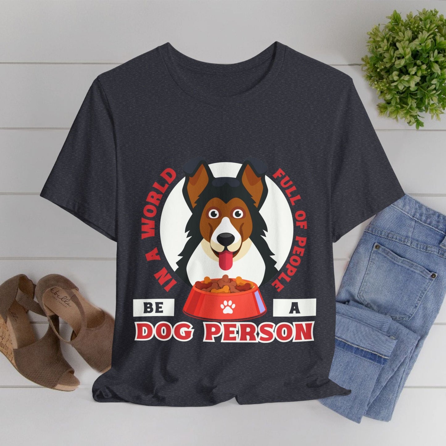 123 - A Dog Person - T-shirt