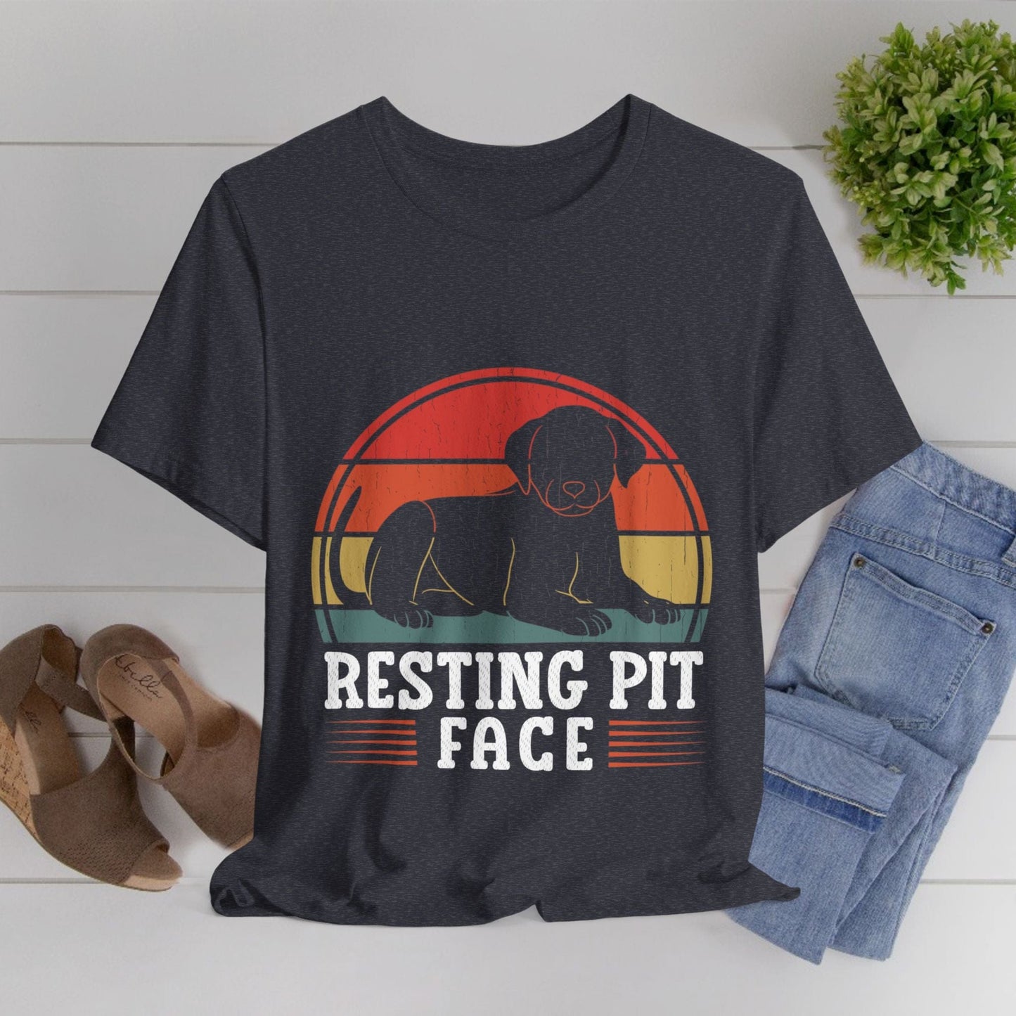 142 - Resting Pit Face - T-shirt