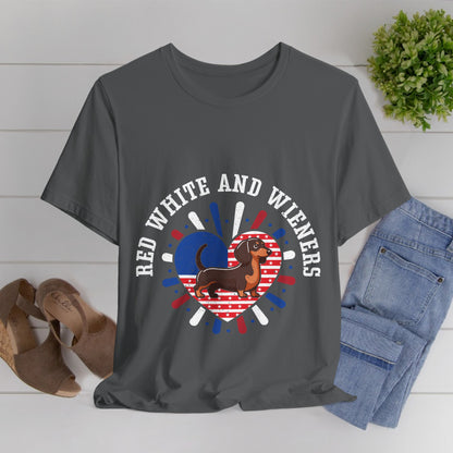 77 - Red White and Wieners - T-shirt