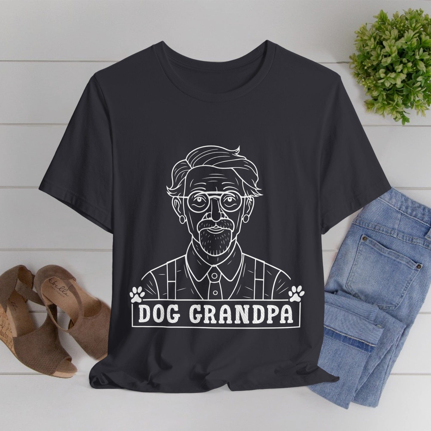 102 - Dog Grandpa - T-shirt